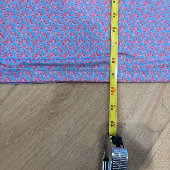 Vivid Golf Performance Men’s Polo Shirt Cowboy Boot Print XL - Picture 8 of 8